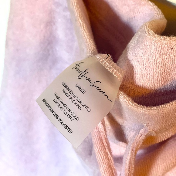 “ELLIE” by 437 Terry Cloth Skirt - Picture 2 of 4